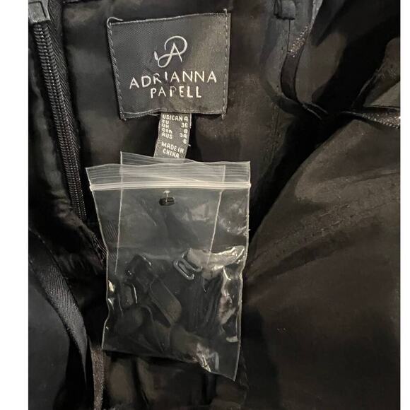 Adrianna Papell Strapless Soutache Gown Size US/4 - Picture 8 of 11